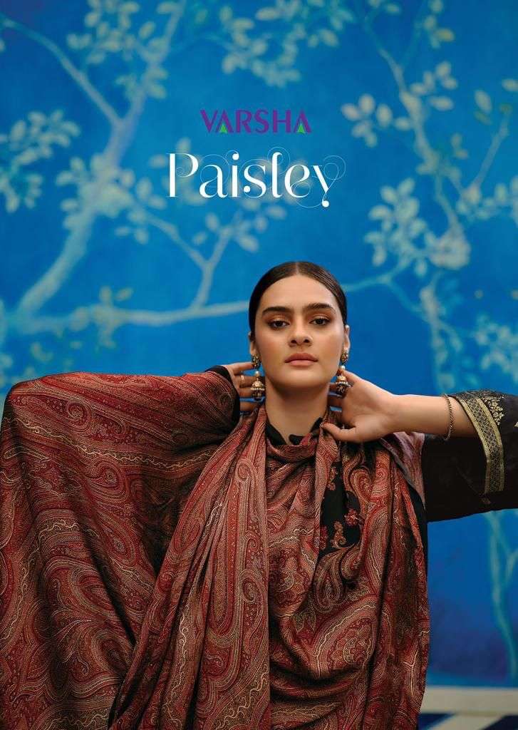 PAISELY BY VARSHA 11 TO 14 SERIES DESIGNER VISCOSE HEAVY WORK DRESSES