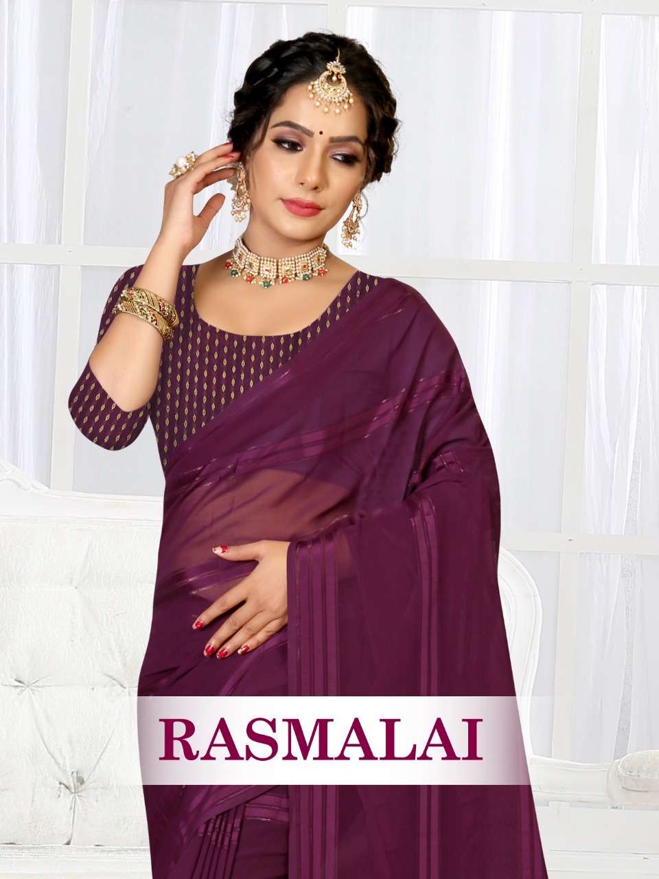 RASMALAI BY RONISHA FASHION DESIGNER WEIGHTLESS SAREES