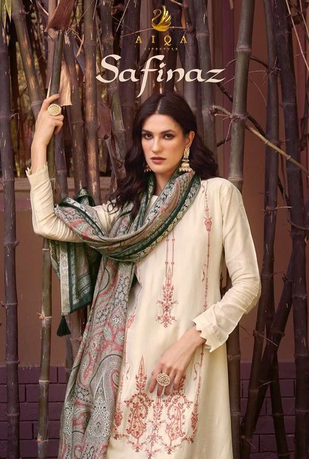 SAFINAZ BY AIQA LIFESTYLE 209 TO 216 SERIES PURE BAMBER SILK DRESSES