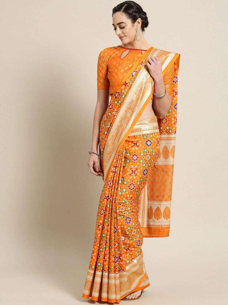 SATIN D VOL-5 BY ASLIWHOLESALE DESIGNER SATIN PRINTED SAREE