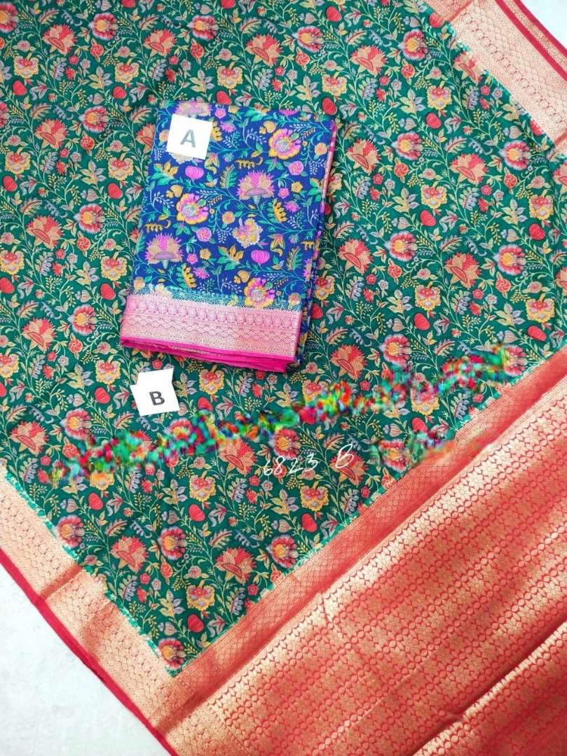 SR-287 BY ASLIWHOLESALE LATEST DESIGNER LINEN TISSUE SILK EXCLUSIVE SAREES