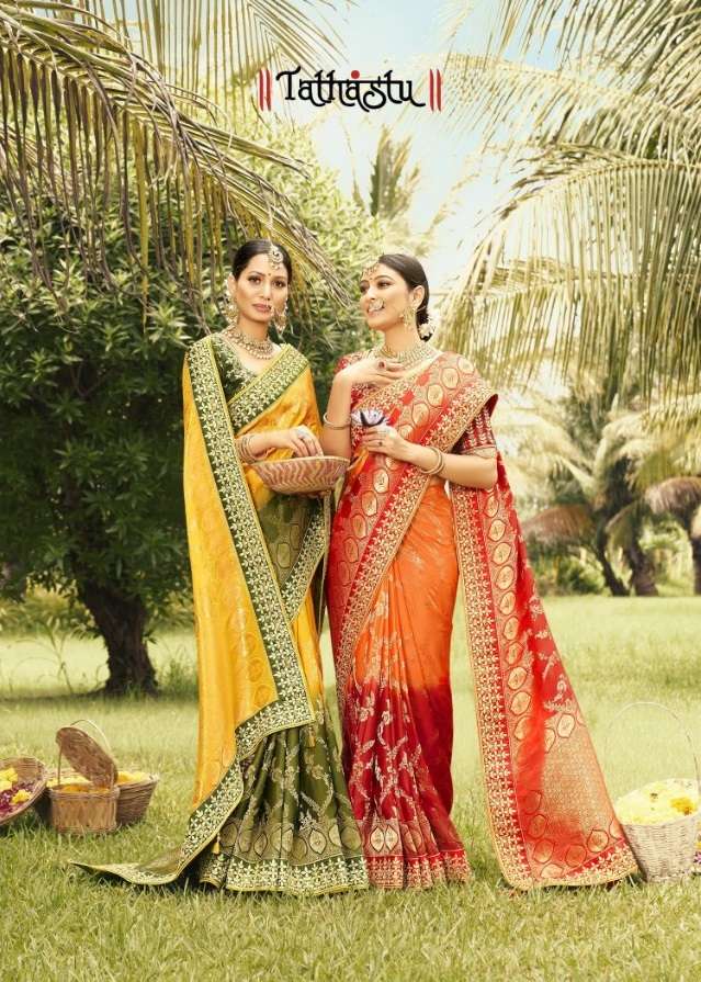 TATHASTU 101-A TO 104-D SERIES BY TATHASTU DESIGNER GAZI SILK SAREES 