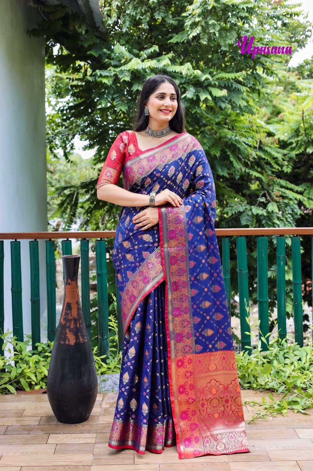 UPASANA BY ASLIWHOLESALE DESIGNER SOFT SILK SAREES