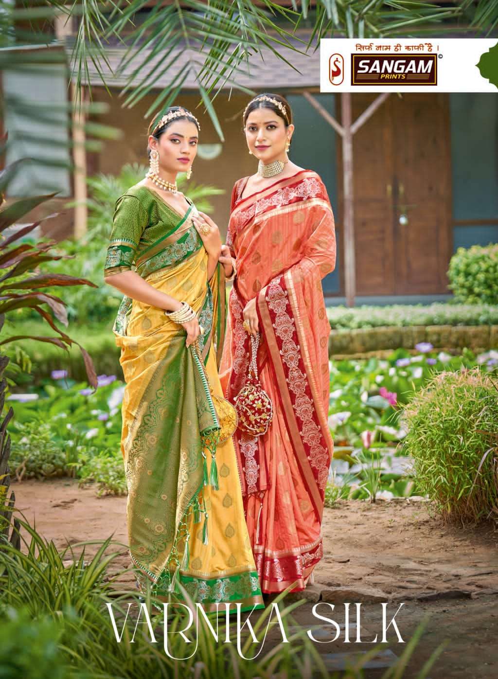 VARNIKA SILK BY SANGAM PRINTS 1001 TO 1006 SERIES SILK ZARI WORK SAREES