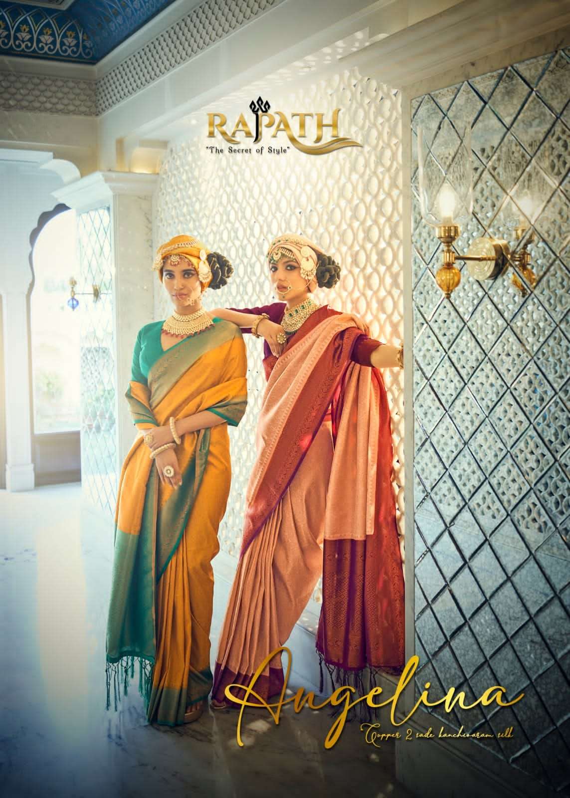 ANGELINA BY RAJPATH 10041 TO 10046 SERIES SOFT SILK SAREES