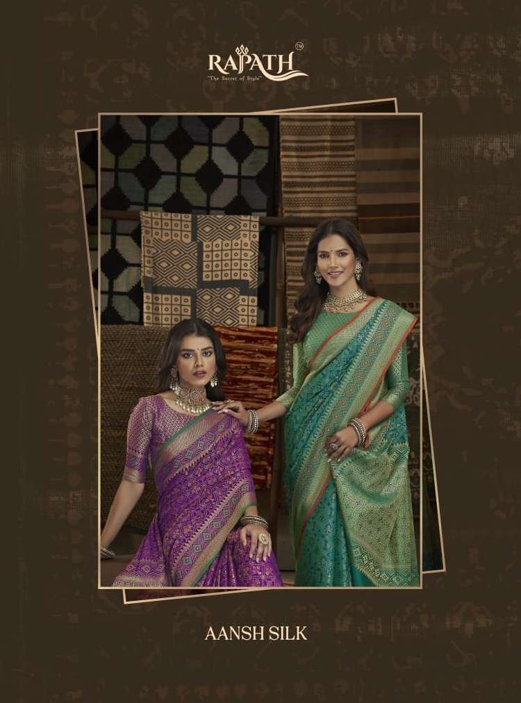 ANSH SILK BY RAJPATH 68001 TO 68006 SERIES DESIGNER SILK SAREES