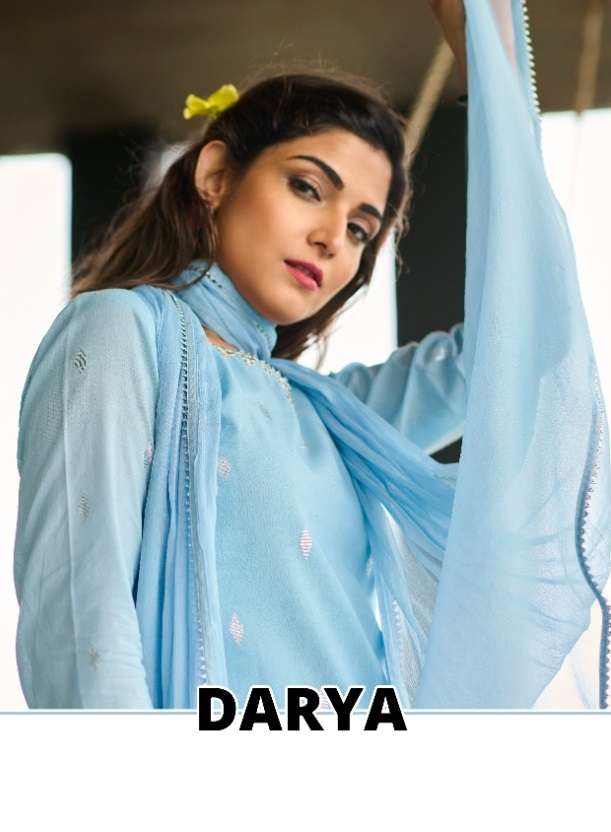 DARYA BY 100 MILES 01 TO 04 SERIES PURE COTTON EMBROIDERY STITCHED DRESSES