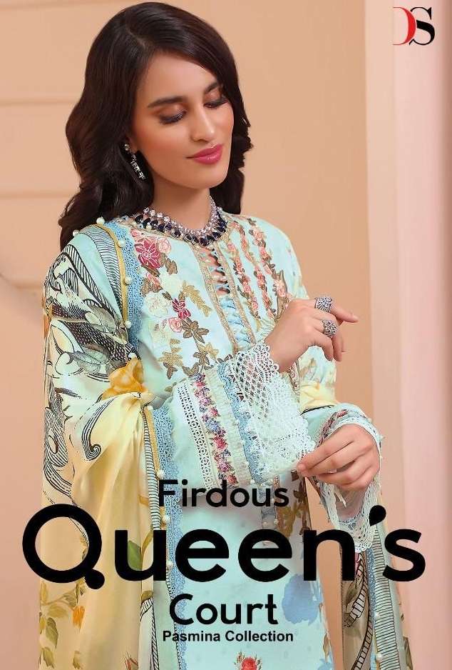 FIRDOUS QUEENS COURT PASHMINA COLLECTION BY DEEPSY SUITS PAKISTANI PASHMINA DRESSES