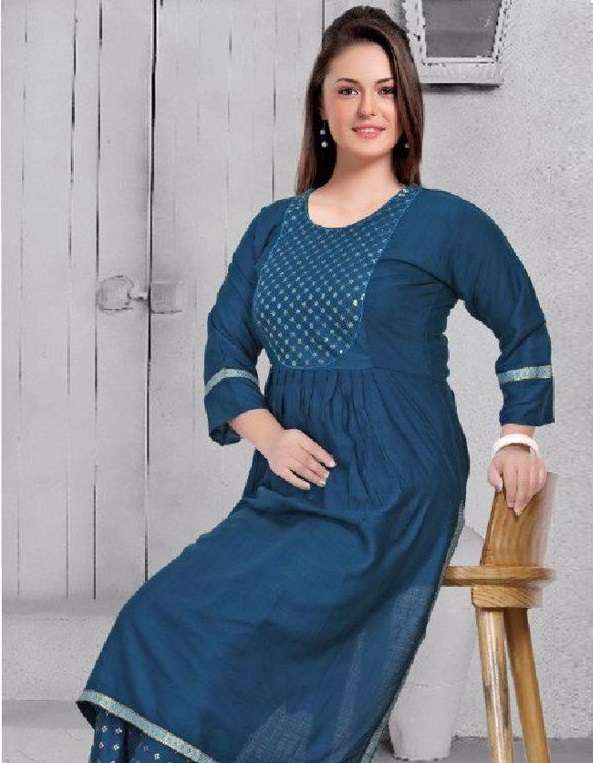 KHYATI VOL-3 BY ASLIWHOLESALE 1001 TO 1008 SERIES RAYON SEQUENCE WORK KURTIS