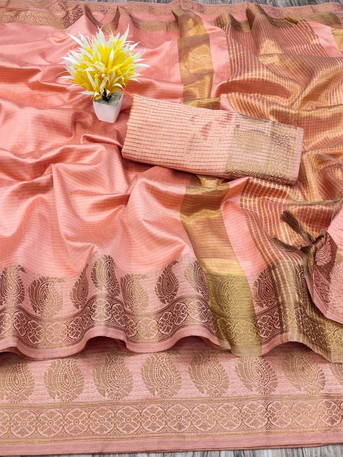 MANGO SILK 4147 BY ASLIWHOLESALE DESIGNER RAW SILK SAREES