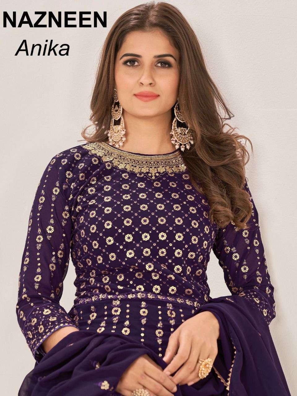 NAZNEEN ANIKA BY ASLIWHOLESALE BLOOMING GEORGETTE DRESSES