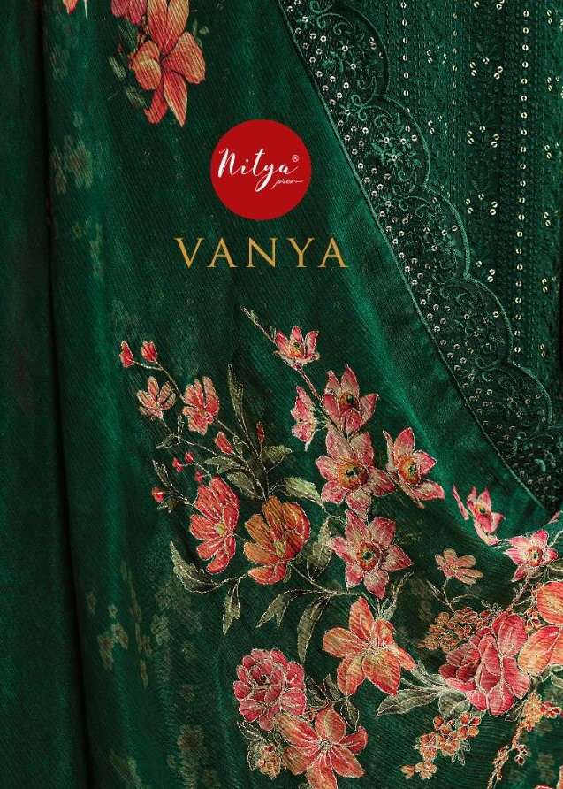 NITYA VANYA BY LT FEBRICS 2001 TO 2006 SERIES VISCOSE CHINON WORK DRESSES