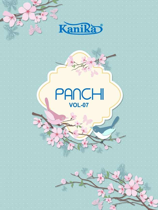 PANCHI VOL-7 BY KANIKA 7001 TO 7012 SERIES COTTON PRINT PATIYALA DRESSES