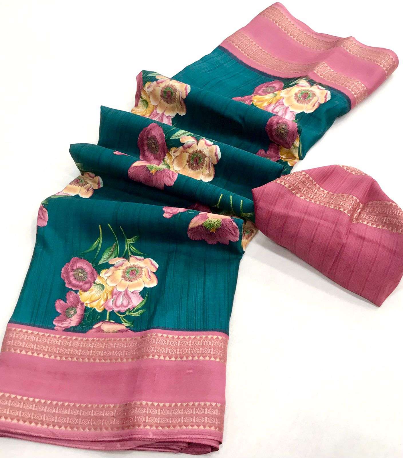 PATTU SILK BY ASLIWHOLESALE DESIGNER SOFT SILK PRINTED SAREES