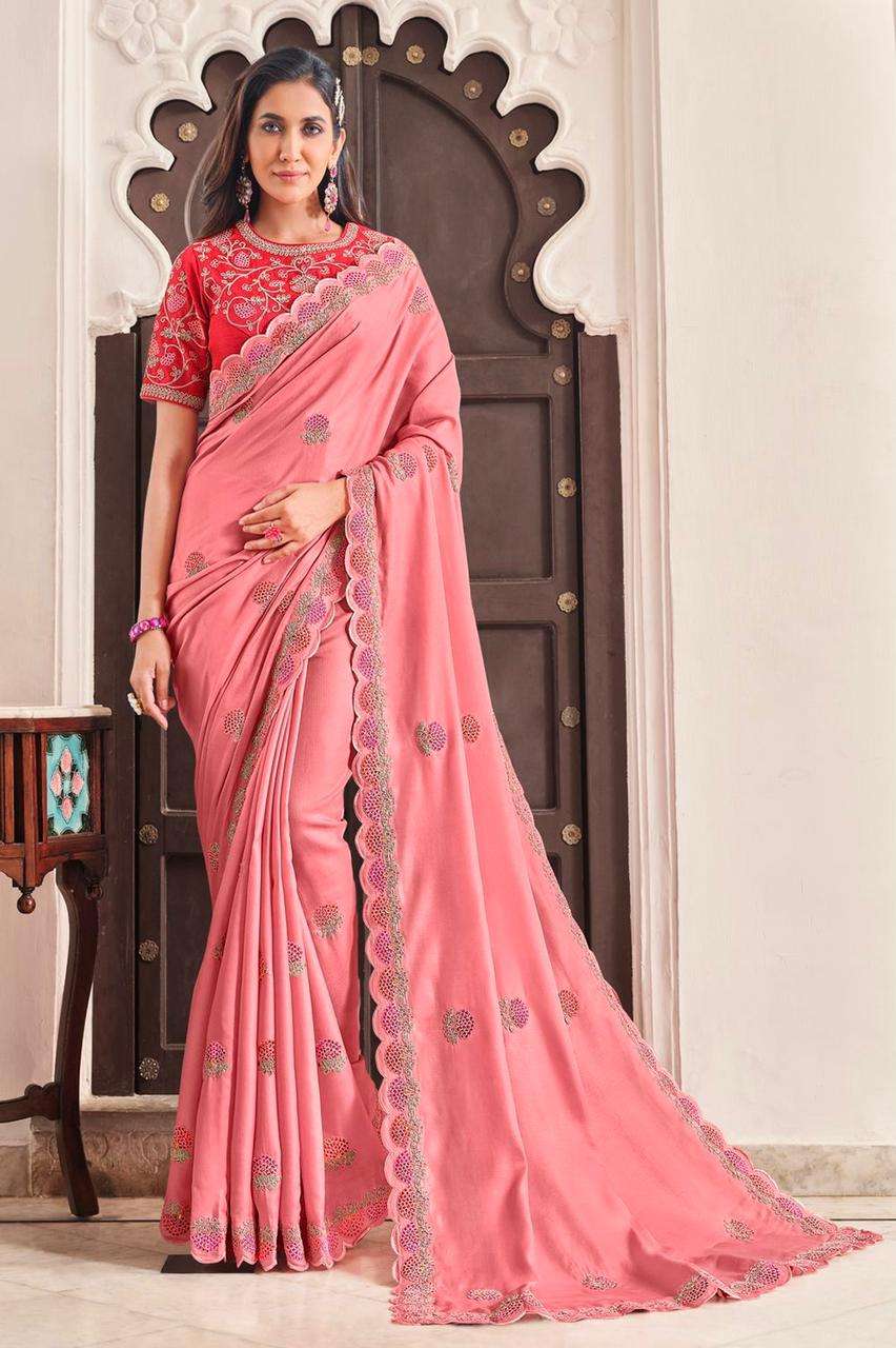 PRAGATI BY ASLIWHOLESALE DESIGNER DOLA SILK SAREE