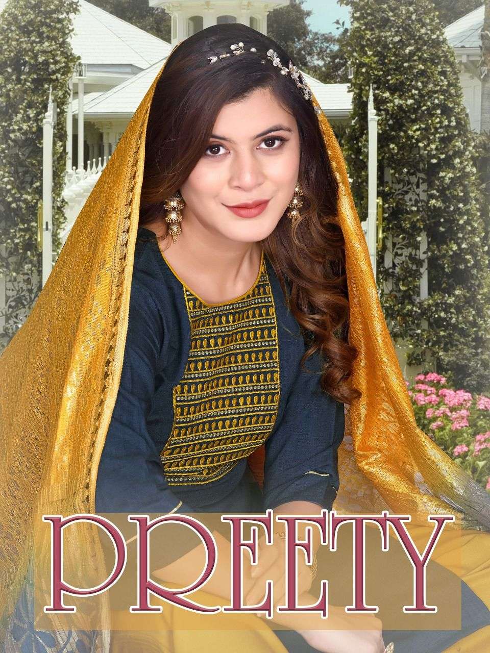 PREETY BY ASLIWHOLESALE 6001 TO 6006 SERIES LIQUID COTTON PRINT STITCHED DRESSES