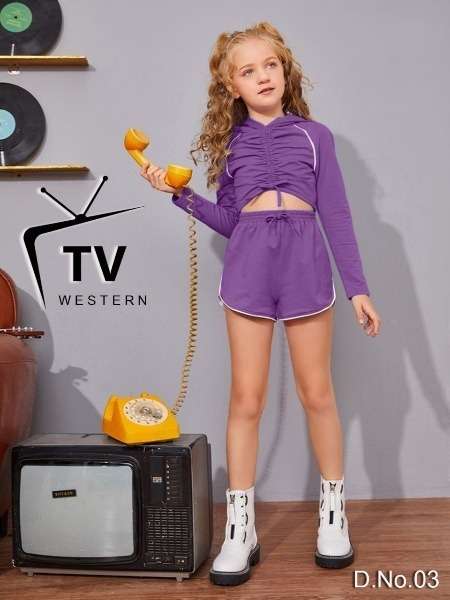 TV WESTERN BY ARYA DRESS MAKER 01 TO 08 SERIES IMPORTED KIDS TUNICS