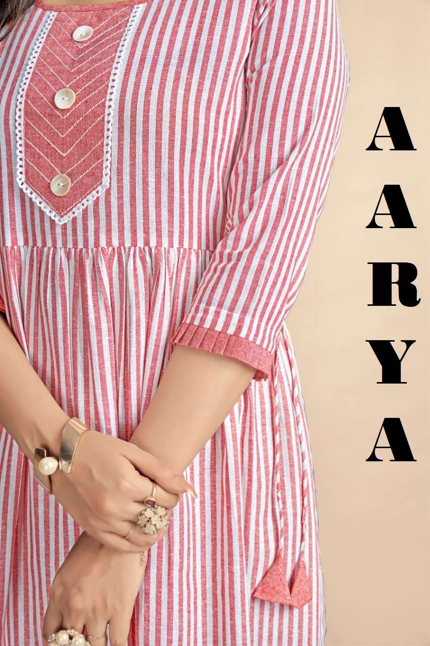 AARYA BY ASLIWHOLESALE DESIGNER PRINTED KURTIS