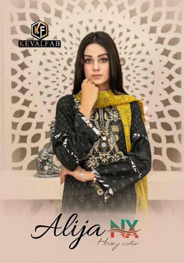 ALIJA NX HEAVY COTTON BY KEVAL FAB 8001 TO 8006 SERIES COTTON PRINT DRESSES