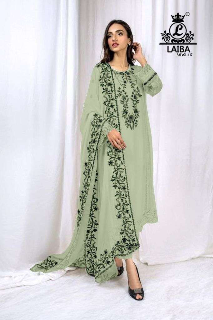 AM VOL-117 COLOURS BY LAIBA PURE GEORGETTE PAKISTANII STITCHED DRESSES