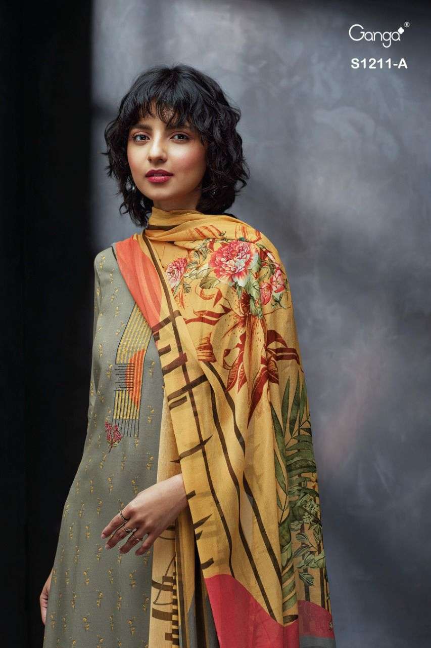 Blooming Silk Brown Designer Saree With Belt Look – Kaleendi