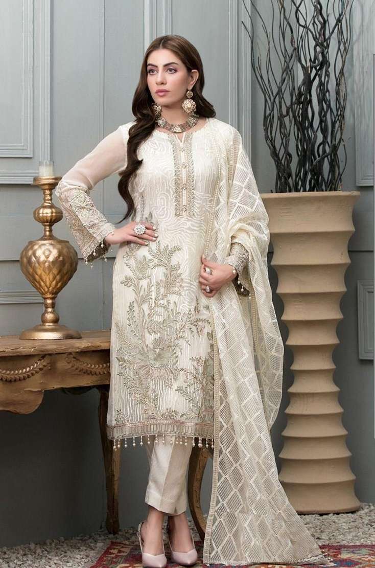 C-1253 NX BY FEPIC 1253 TO 1253-E SERIES FAUX GEORGETTE PAKISTANI DRESSES