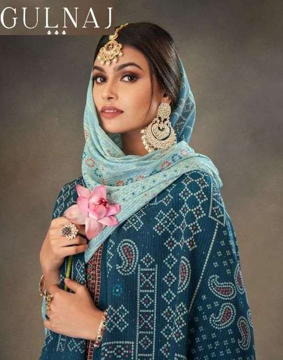 GUNAJ BY MAISHA 12030 TO 12035 SERIES PURE VISCOSE DOLA JACQUARD DRESSES