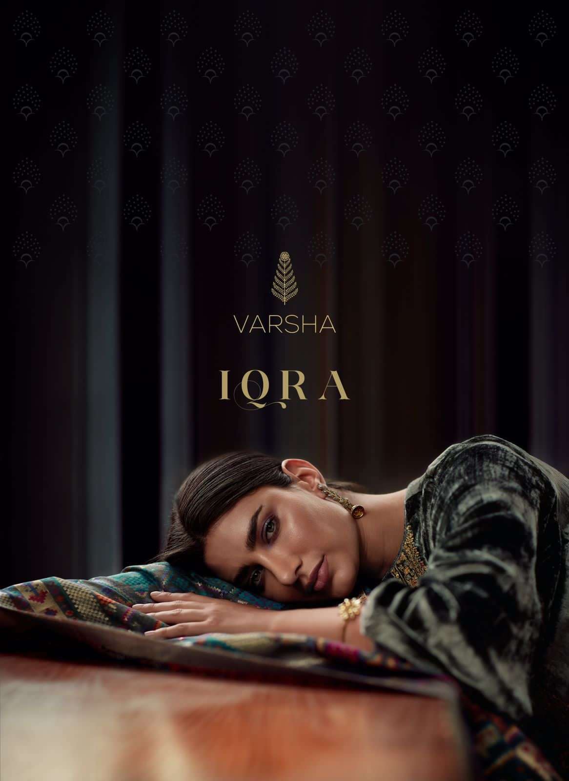 IQRA BY VARSHA 01 TO 06 SERIES VELVET EMBROIDERY DRESSES