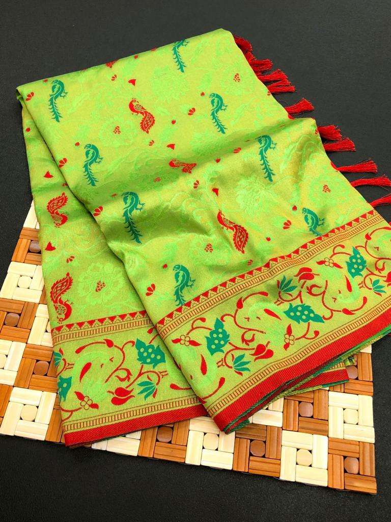 JYOTI BY ASLIWHOLESALE DESIGNER HEAVY KANJIVARAM SILK SAREES