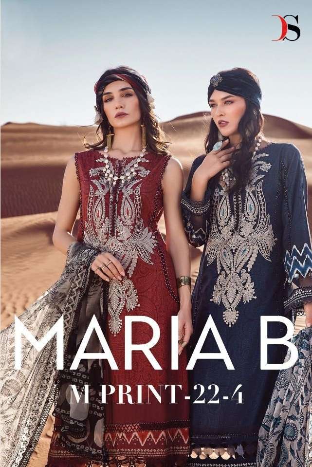 MARIA B M PRINT 22 VOL-4 BY DEEPSY SUITS 1871 TO 1878 SERIES COTTON PAKISTANI DRESSES