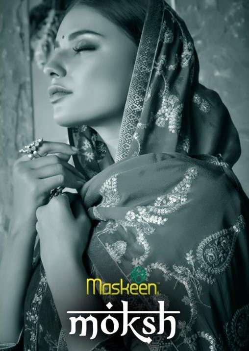 MASKEEN MOKSH BY MAISHA 9501 TO 9504 SERIES PURE DOLA JACQUARD DRESSES