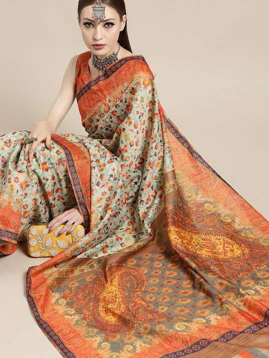 MENKA BY ASLIWHOLESALE DESIGNER ART SILK COTTON SAREES