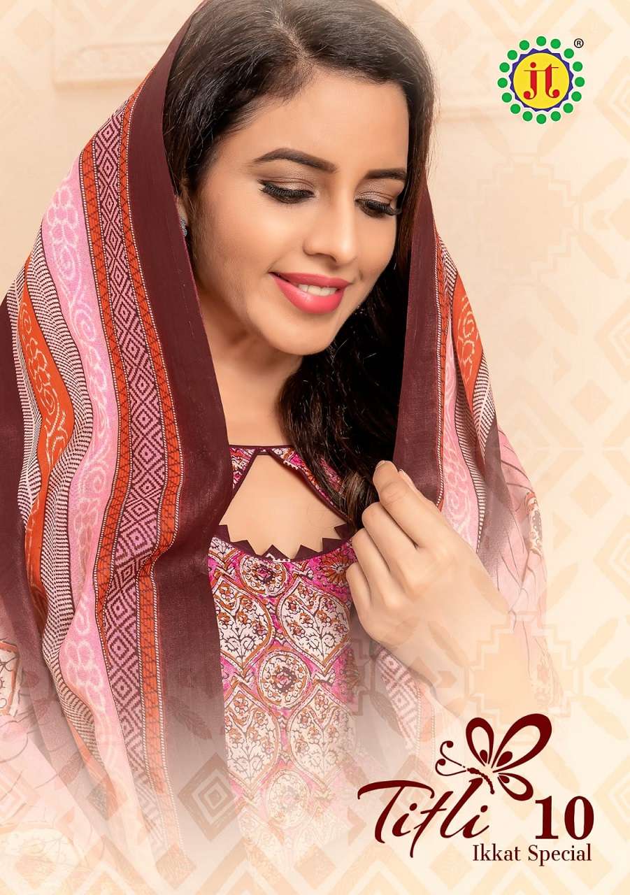 SINDOOR VOL-2 BY JT TEXTILE 2001 TO 2010 SERIES COTTON PRINT DRESSES