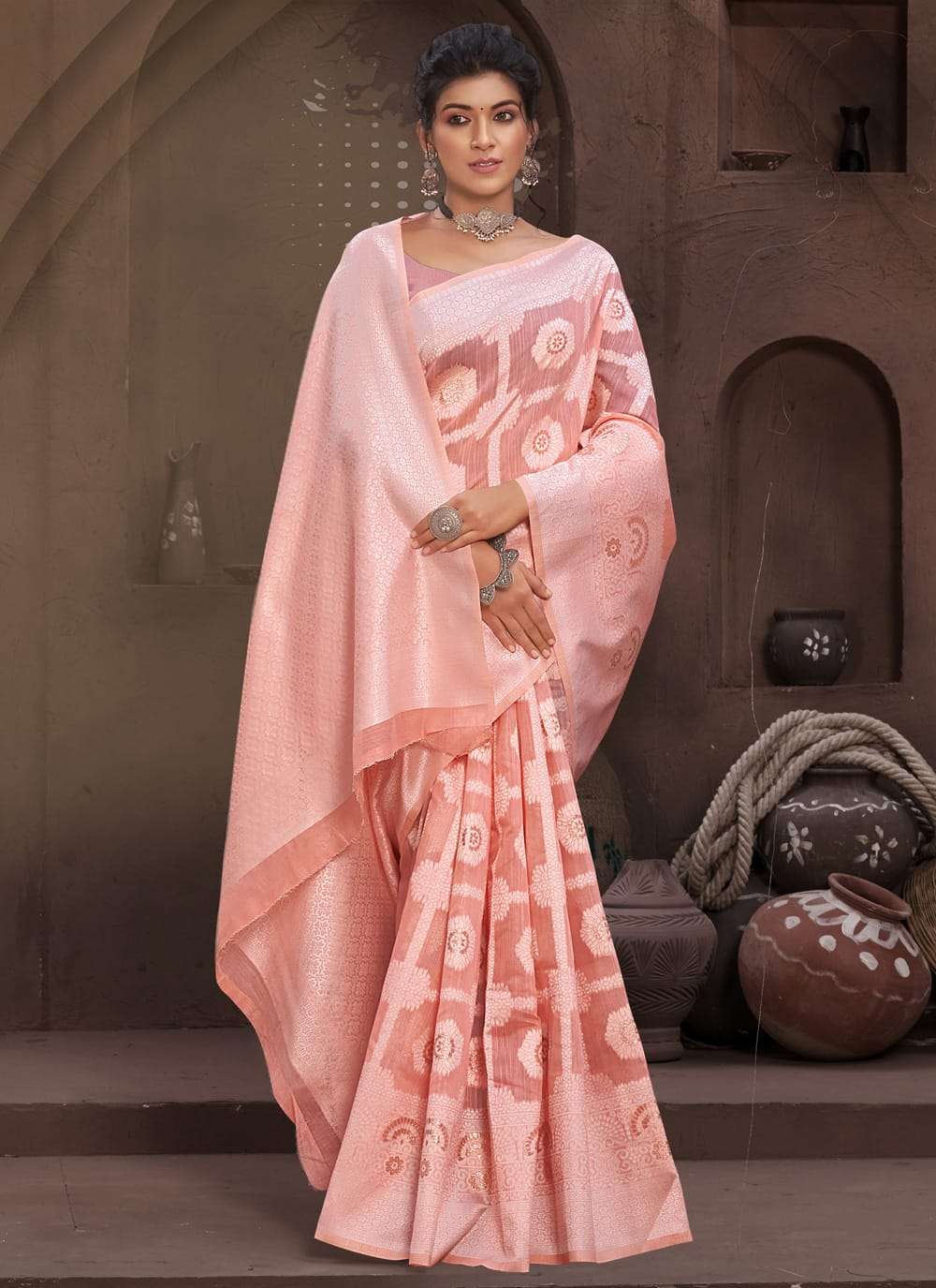 SOFT TOUCH BY SANGAM PRINTS 2805 TO 2810 SERIES DESIGNER COTTON SAREES