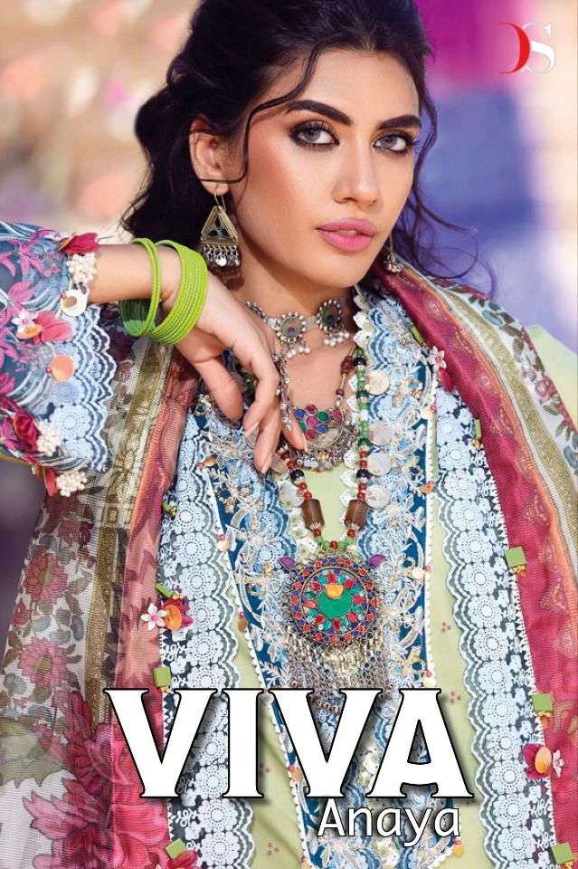 VIVA ANAYA BY DEEPSY SUITS 1861 TO 1867 SERIES COTTON PAKISTANI DRESSES