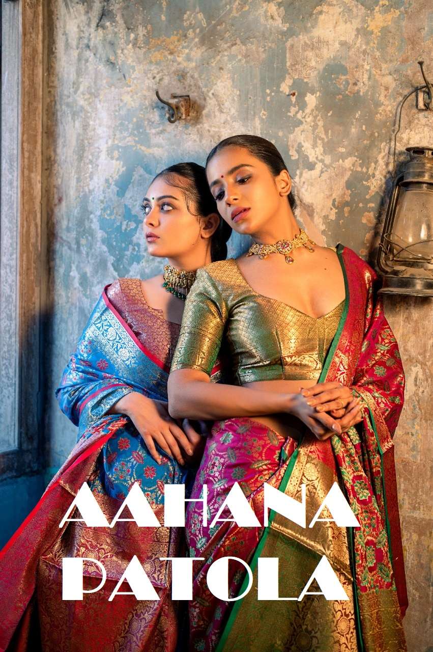 AAHANA PATOLA BY RAJYOG DESIGNER PATOLA SILK SAREES