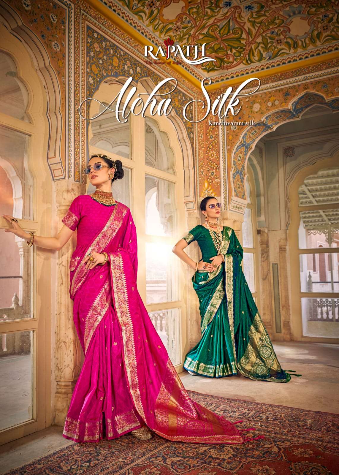 ALOHA SILK BY RAJPATH 48001 TO 48006 SERIES SILK SAREES