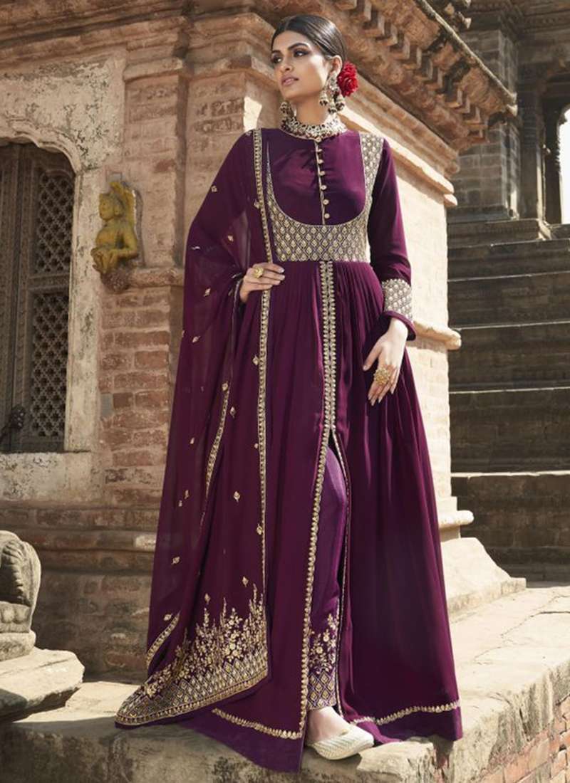 AMAYA HIT DESIGNS BY ZUBEDA 22302 & 22305 HEAVY GEORGETTE ANARKALI DRESSES