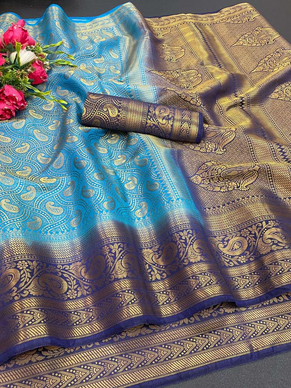 GRTN-1101 SERIES BY ASLIWHOLESALE DESIGNER NYLON SILK SAREES