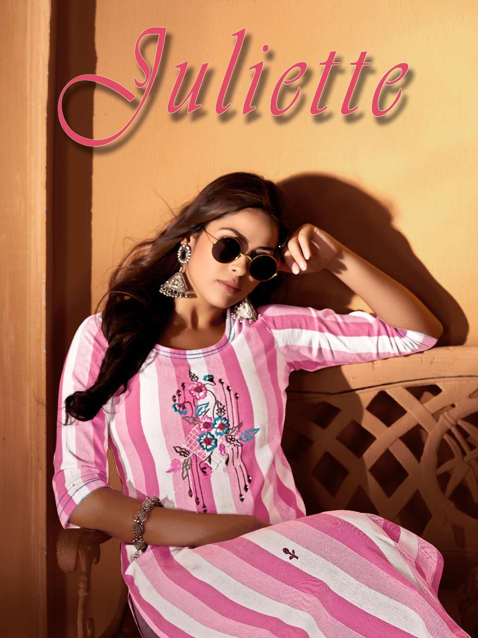 JULIETTE VOL-1 BY ASLIWHOLESALE 1123 TO 1127 SERIES COTTON KURTIS