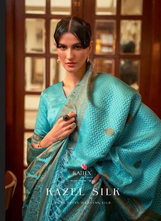 KAZEL SILK BY RAJTEX 231001 TO 231006 SERIES DESIGNER SILK SAREES