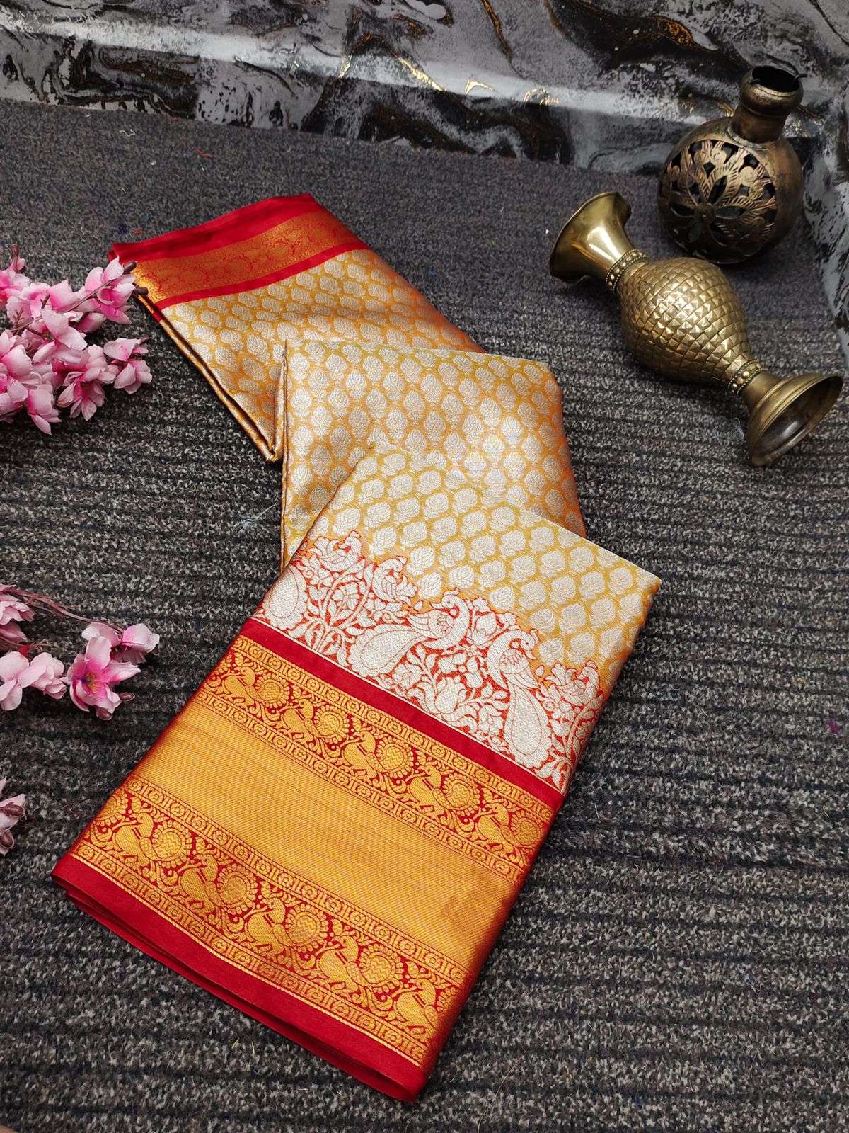 MNX-111 BY ASLIWHOLESALE DESIGNER KANJIVARAM SILK SAREES