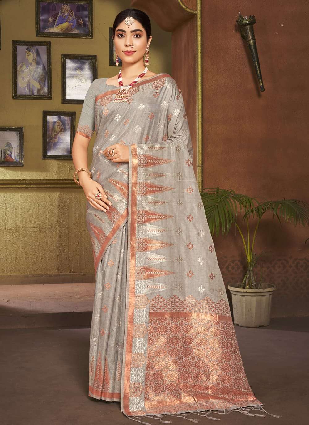 SOHAIL SILK BY SANGAM PRINTS 3081 TO 3086 SERIES DESIGNER SIOFT SILK SAREES