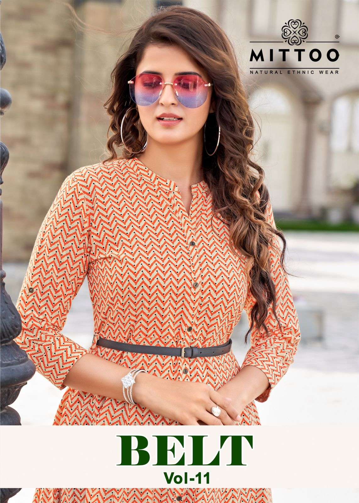 BELT VOL-11 BY MITTOO 1124 TO 1129 SERIES RAYON PRINT KURTIS