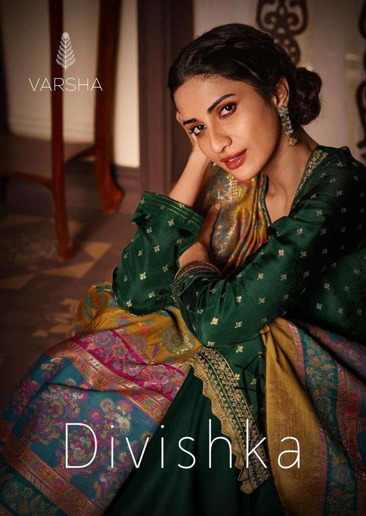 DIVISHKA BY VARSHA 2001-A TO 2001-D SERIES VISCOSE WOVEN DRESSES