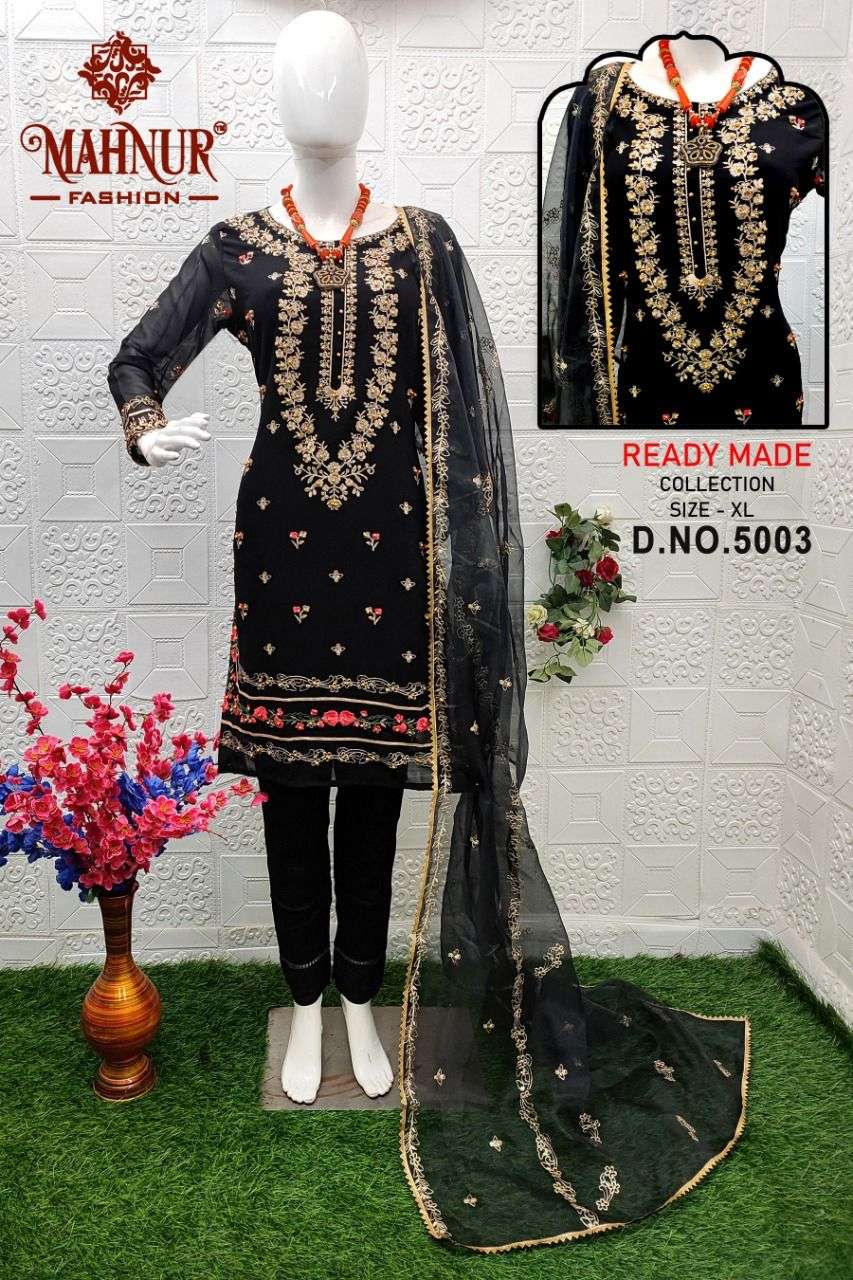 MAHNUR 5003 HIT DESIGN BY MAHNUR FASHION FAUX GEORGETTE STITCHED DRESS