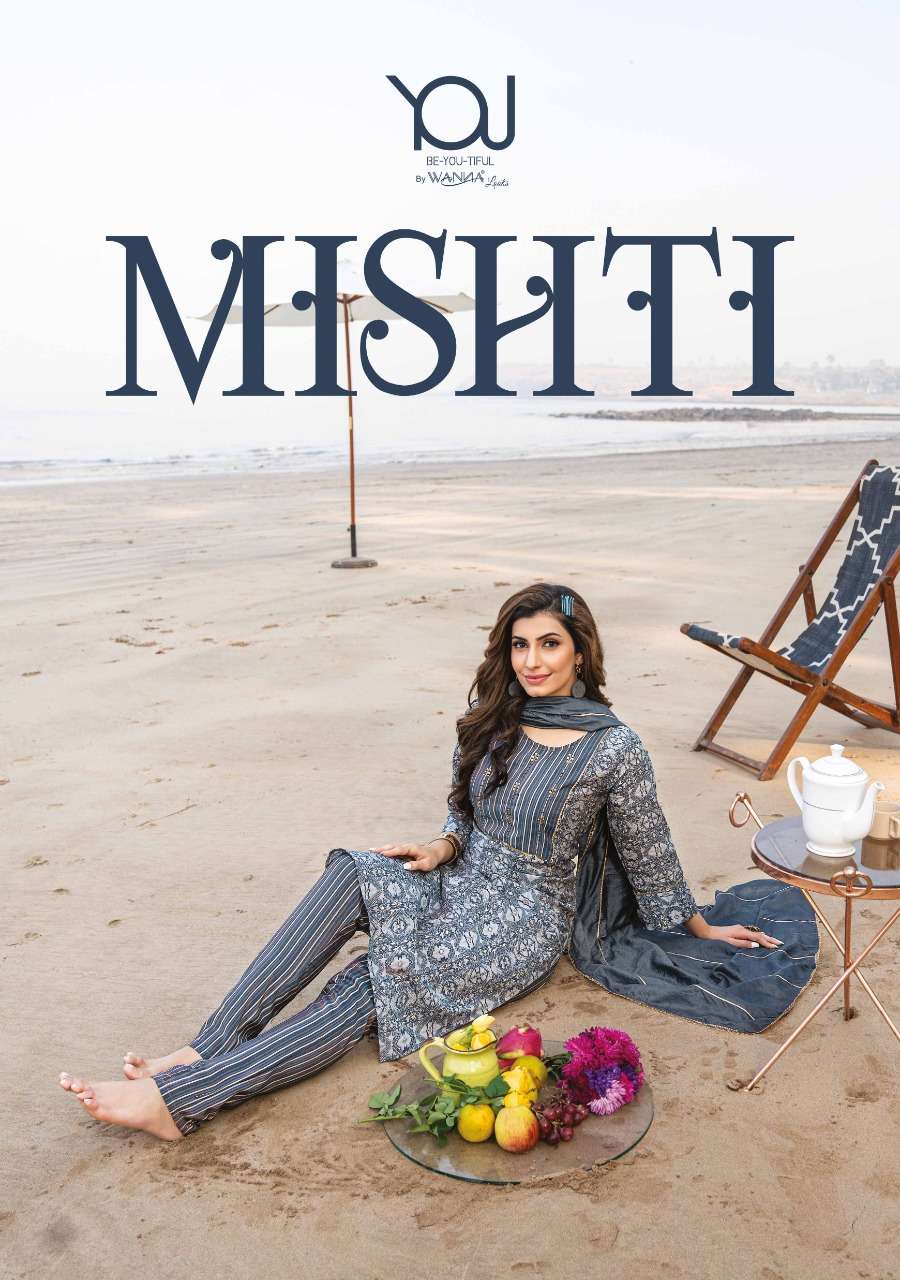 MISHTI BY YOU 101 TO 106 SERIES HEAVY MODAL PRINT STITCHED DRESSES