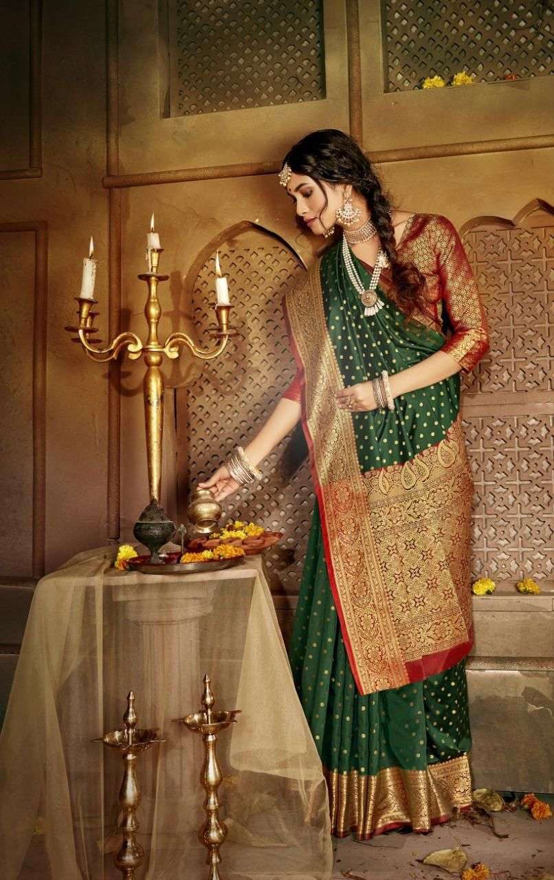 MNX VOL-82 BY ASLIWHOLESALE DESIGNER PURE ZARI SILK SAREES