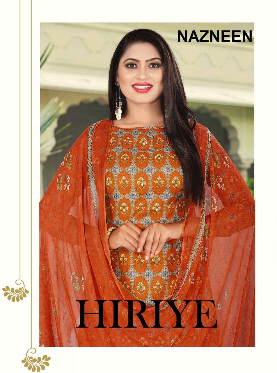 NAZNEEN HIRIYE BY ASLIWHOLESALE 1354 TO 1357 SERIES PASHMINA DRESSES