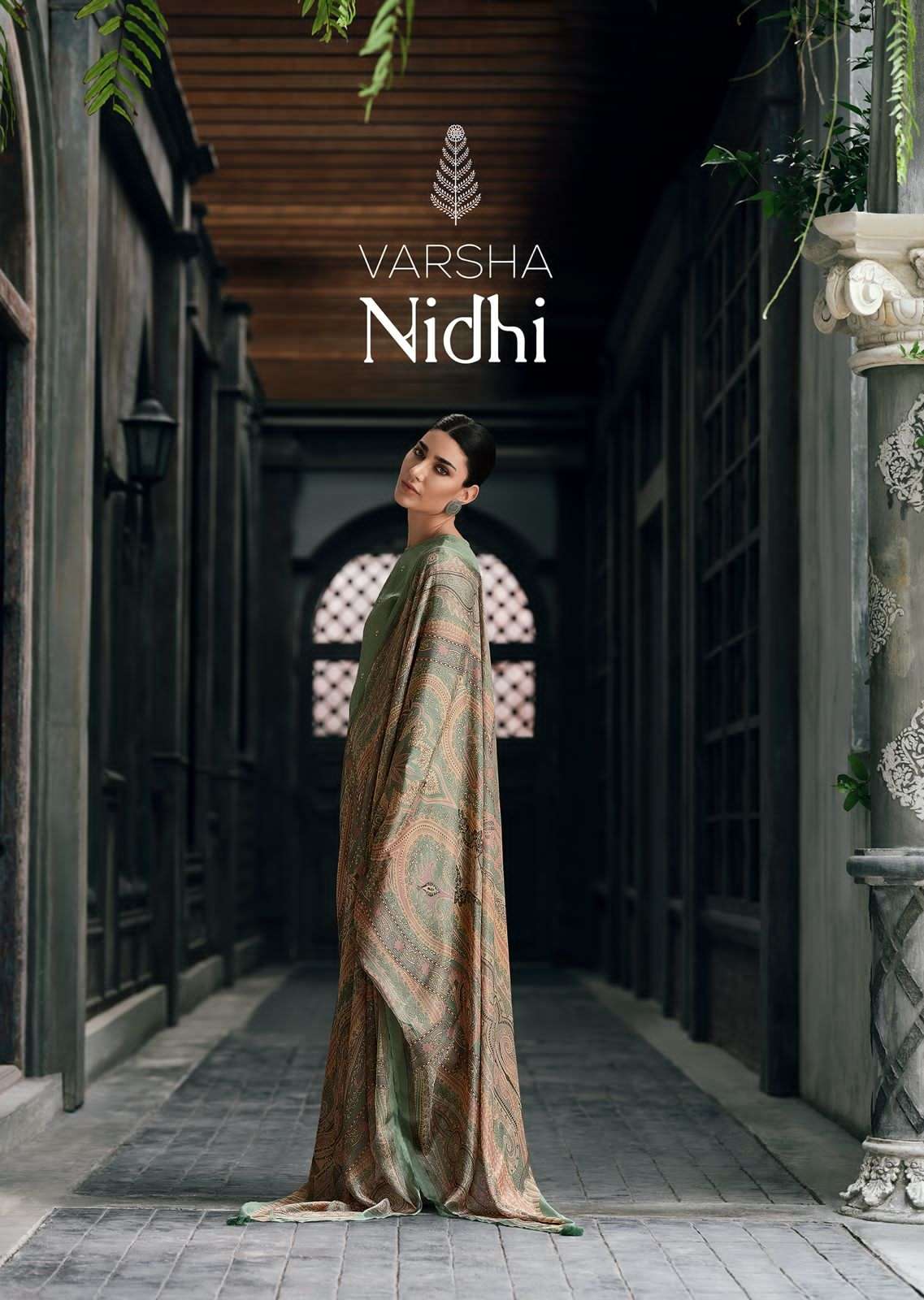 NIDHI BY VARSHA 01 TO 04 SERIES MUSLIN EMBROIDERY DRESSES